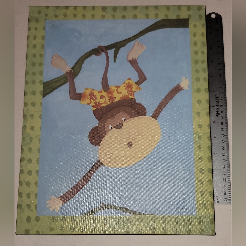 Wall Art: Sapna Monkey Art on Canvas
